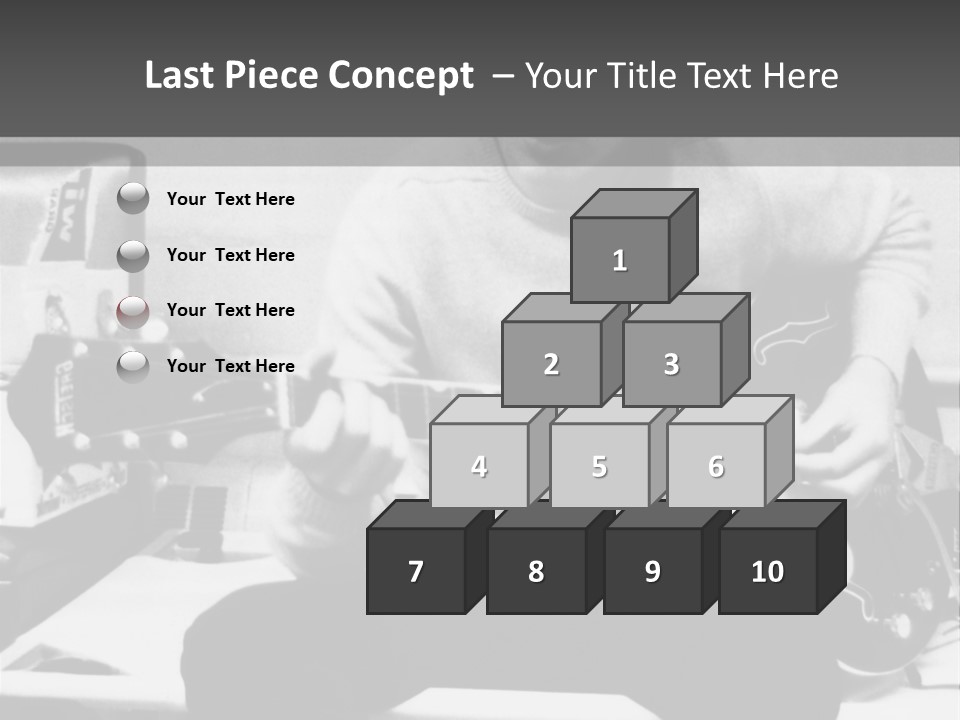 Paul Mccartney With Guitar PowerPoint Template