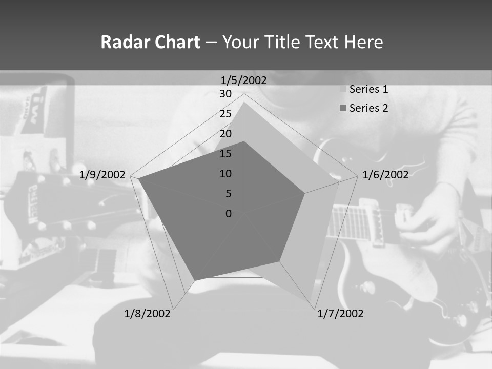 Paul Mccartney With Guitar PowerPoint Template