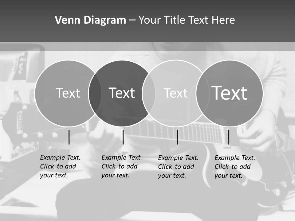 Paul Mccartney With Guitar PowerPoint Template