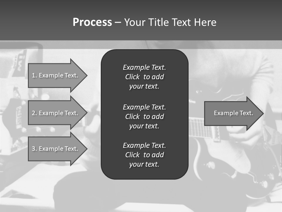 Paul Mccartney With Guitar PowerPoint Template