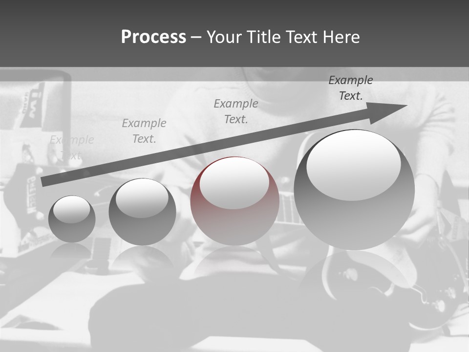 Paul Mccartney With Guitar PowerPoint Template