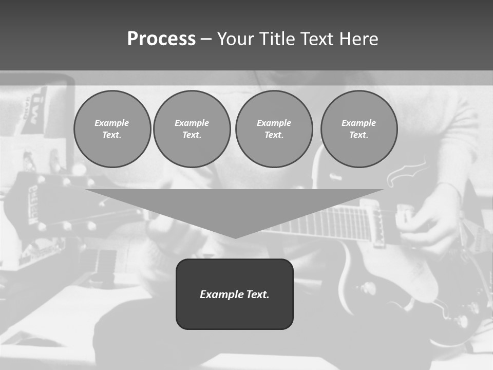 Paul Mccartney With Guitar PowerPoint Template