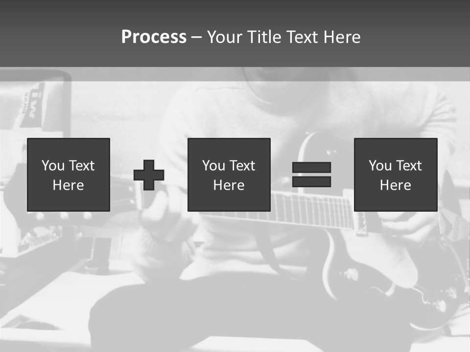 Paul Mccartney With Guitar PowerPoint Template
