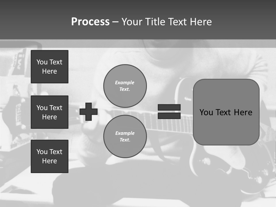 Paul Mccartney With Guitar PowerPoint Template