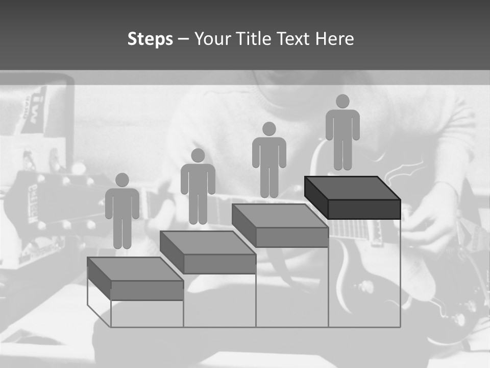 Paul Mccartney With Guitar PowerPoint Template