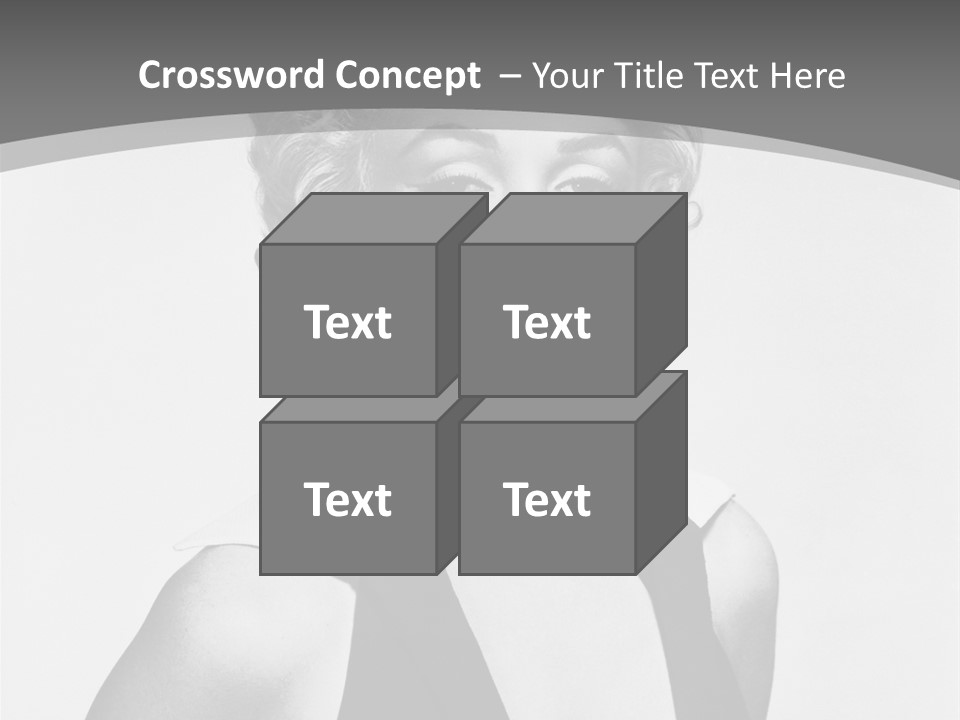 Marilyn Monroe Vintage Image PowerPoint Template