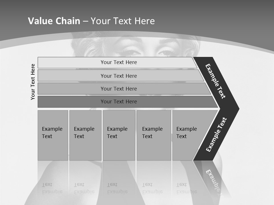 Marilyn Monroe Vintage Image PowerPoint Template