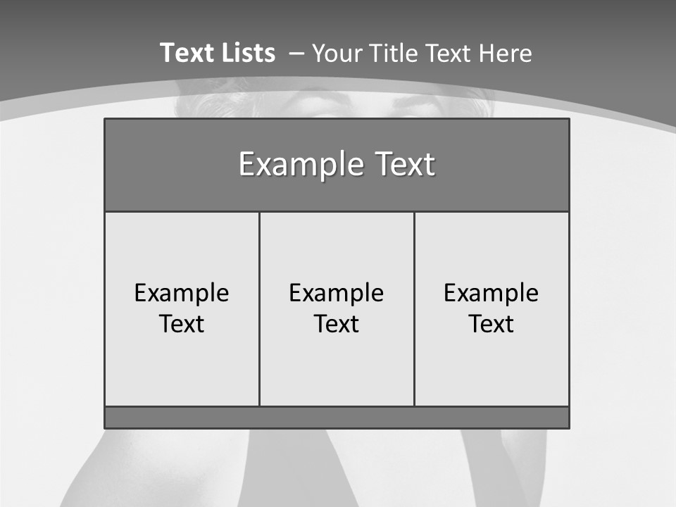 Marilyn Monroe Vintage Image PowerPoint Template