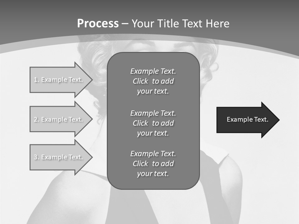 Marilyn Monroe Vintage Image PowerPoint Template