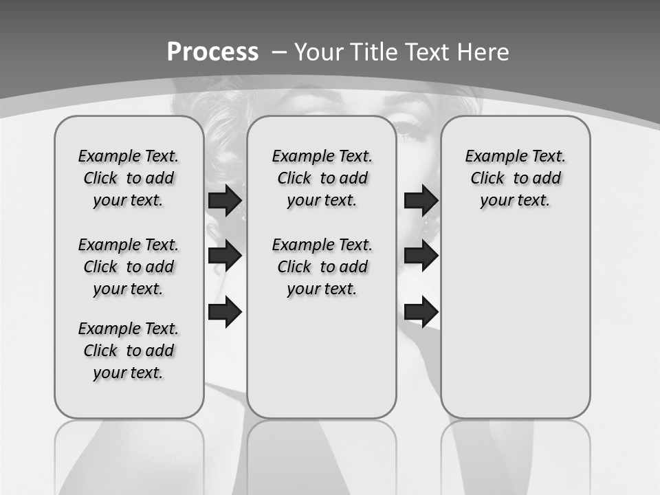 Marilyn Monroe Vintage Image PowerPoint Template