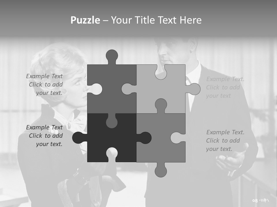 Film Actors 20 Th Century PowerPoint Template