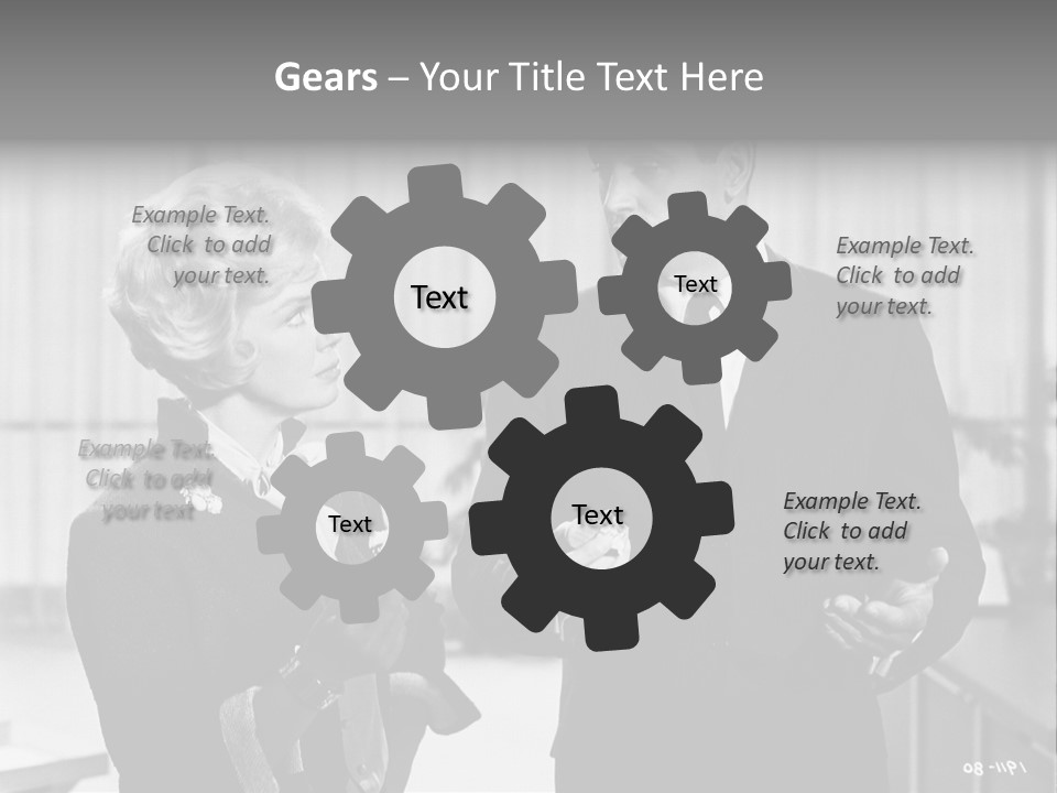 Film Actors 20 Th Century PowerPoint Template