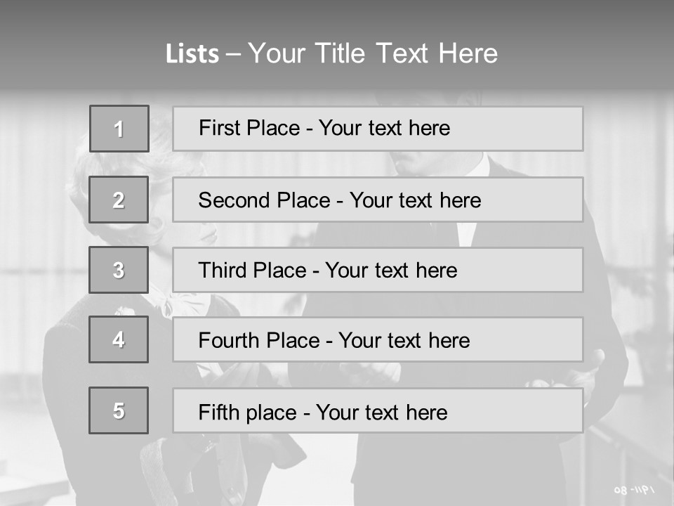 Film Actors 20 Th Century PowerPoint Template