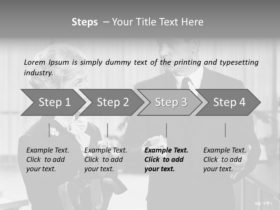 Film Actors 20 Th Century PowerPoint Template