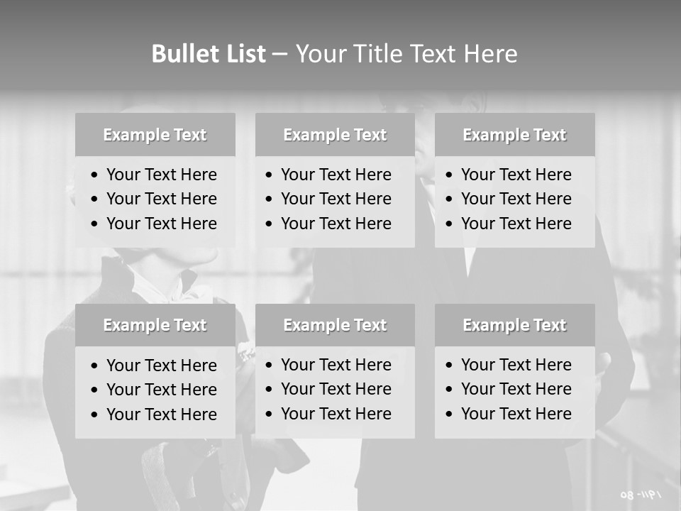 Film Actors 20 Th Century PowerPoint Template