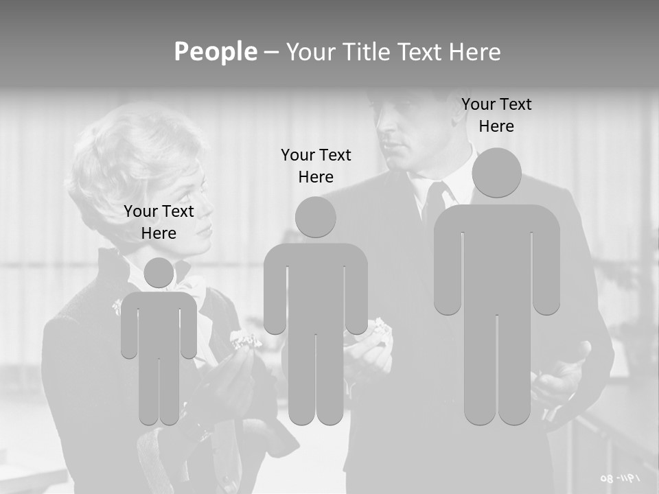 Film Actors 20 Th Century PowerPoint Template