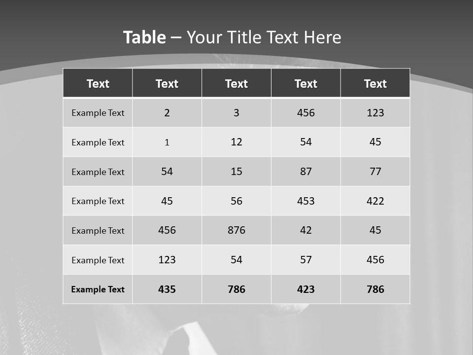 With Sadness In His Eyes PowerPoint Template