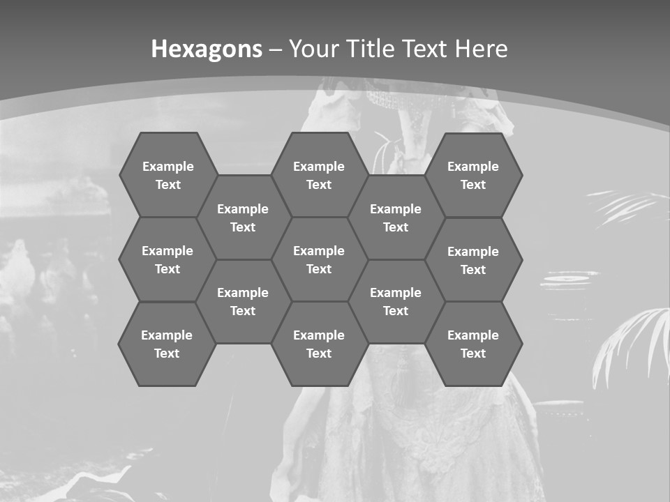 The Image Of The Queen PowerPoint Template