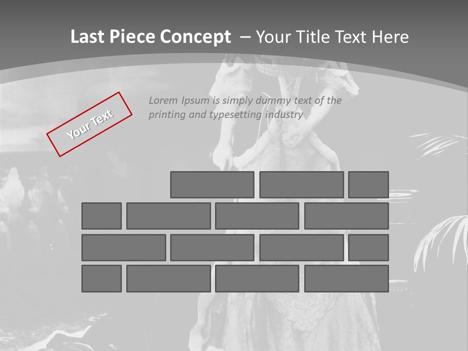 The Image Of The Queen PowerPoint Template