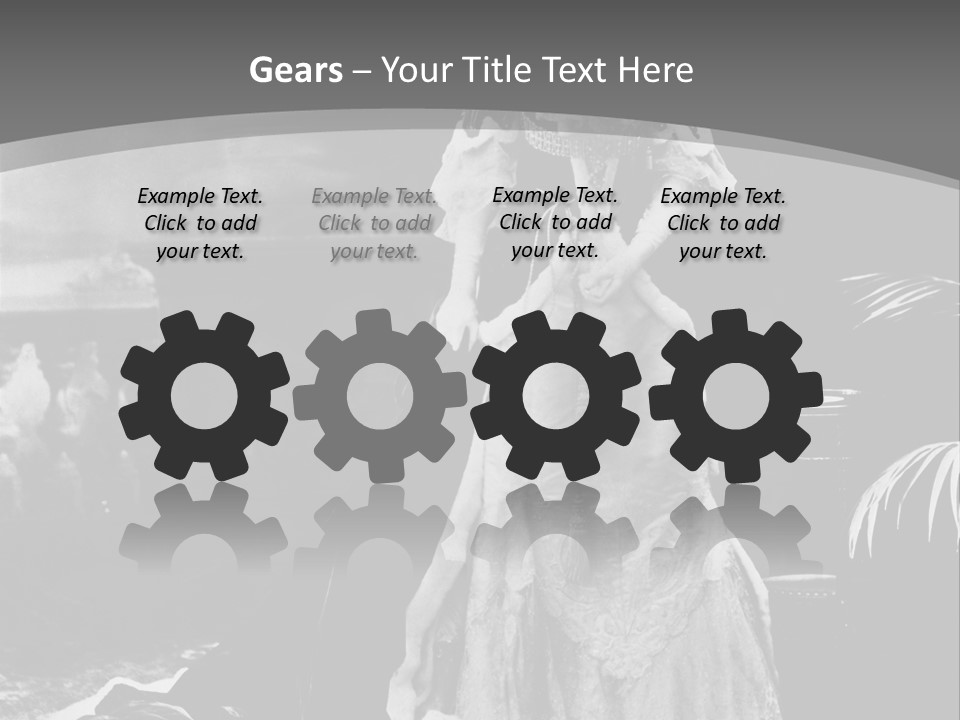 The Image Of The Queen PowerPoint Template