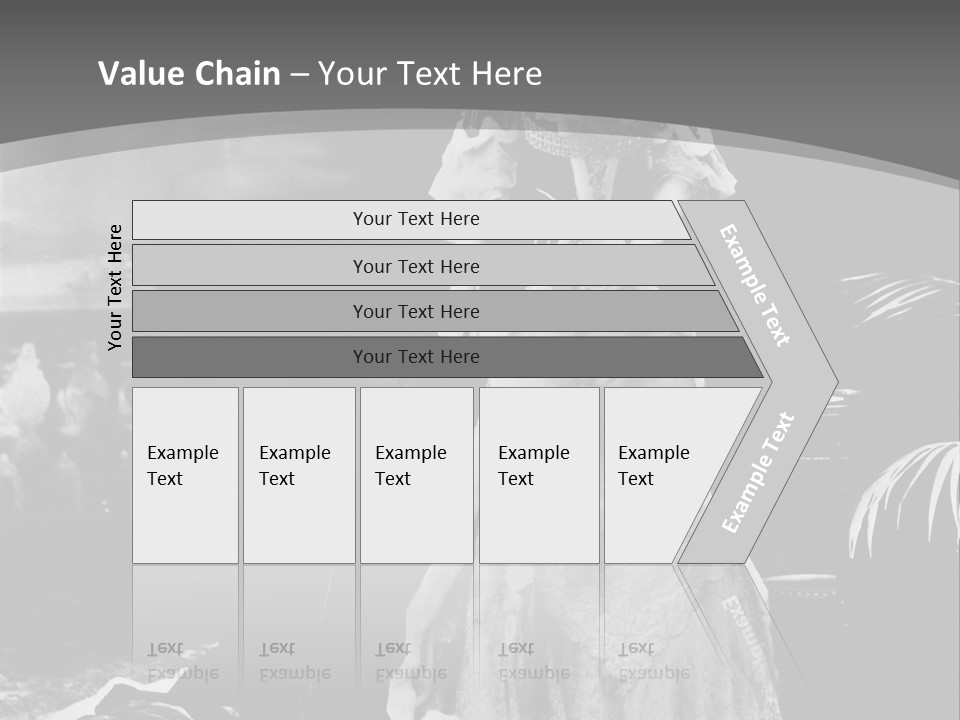 The Image Of The Queen PowerPoint Template