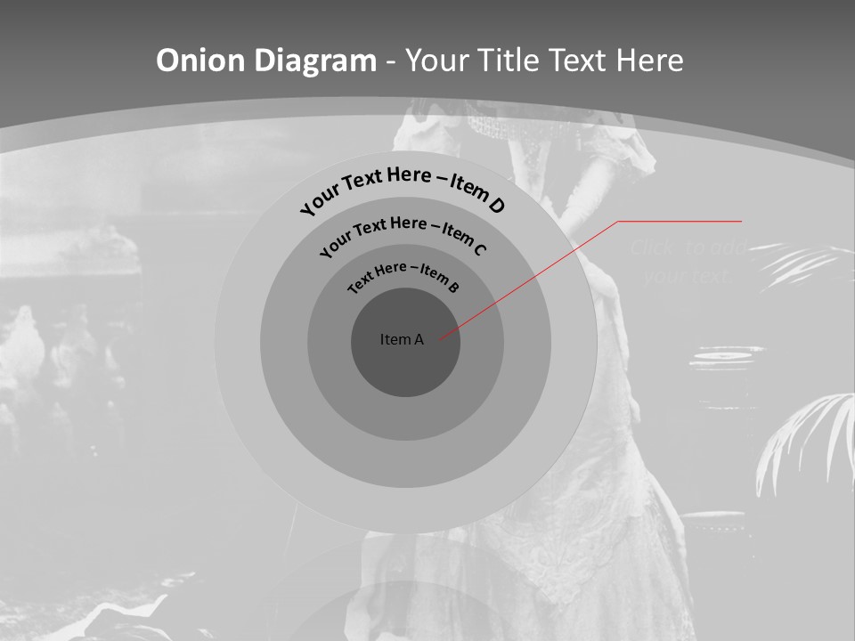 The Image Of The Queen PowerPoint Template