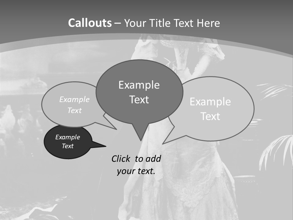 The Image Of The Queen PowerPoint Template