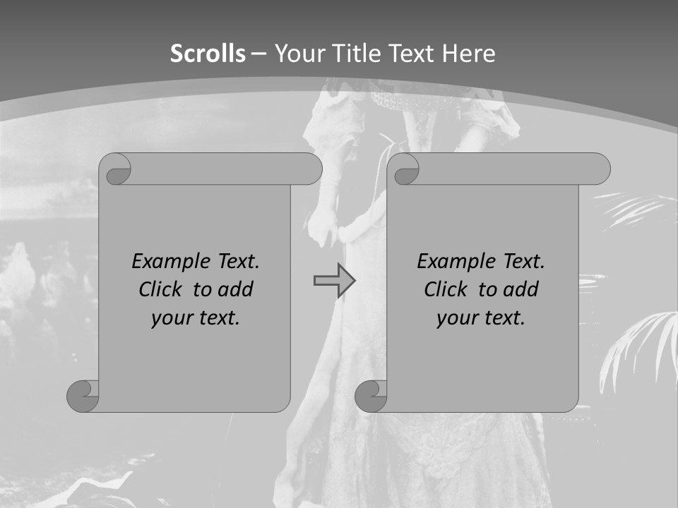 The Image Of The Queen PowerPoint Template