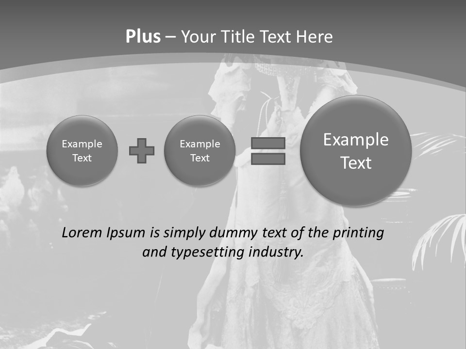 The Image Of The Queen PowerPoint Template