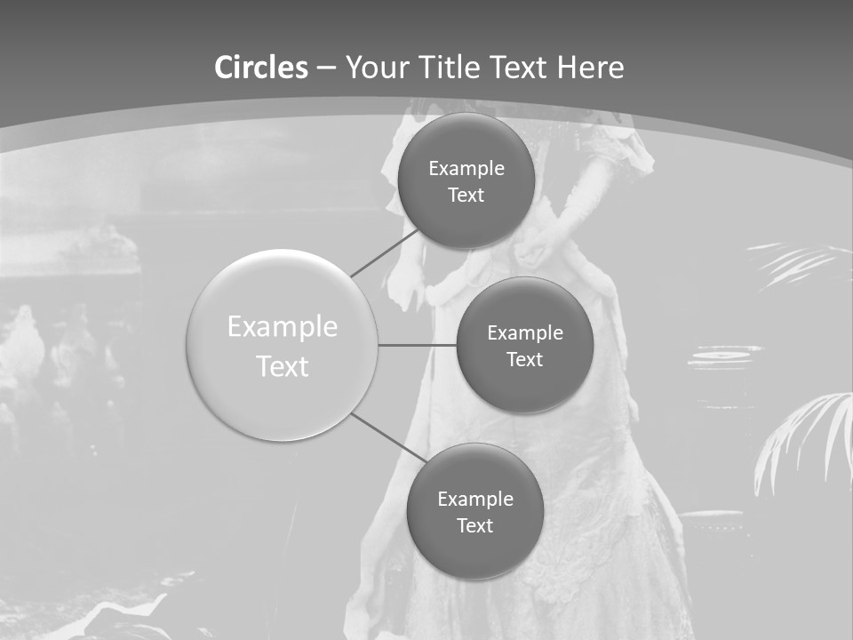 The Image Of The Queen PowerPoint Template