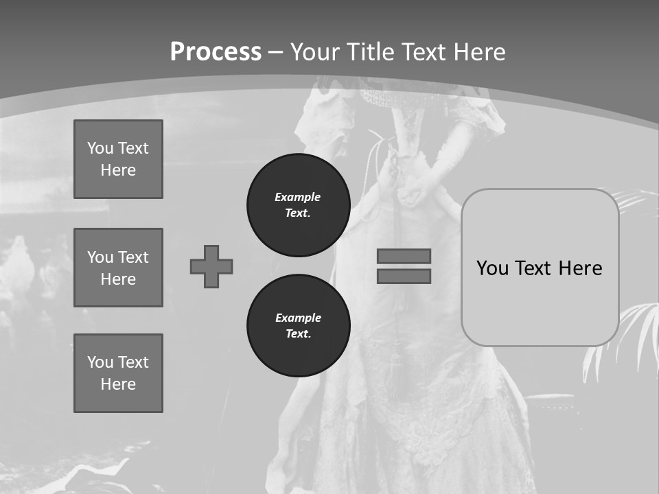 The Image Of The Queen PowerPoint Template