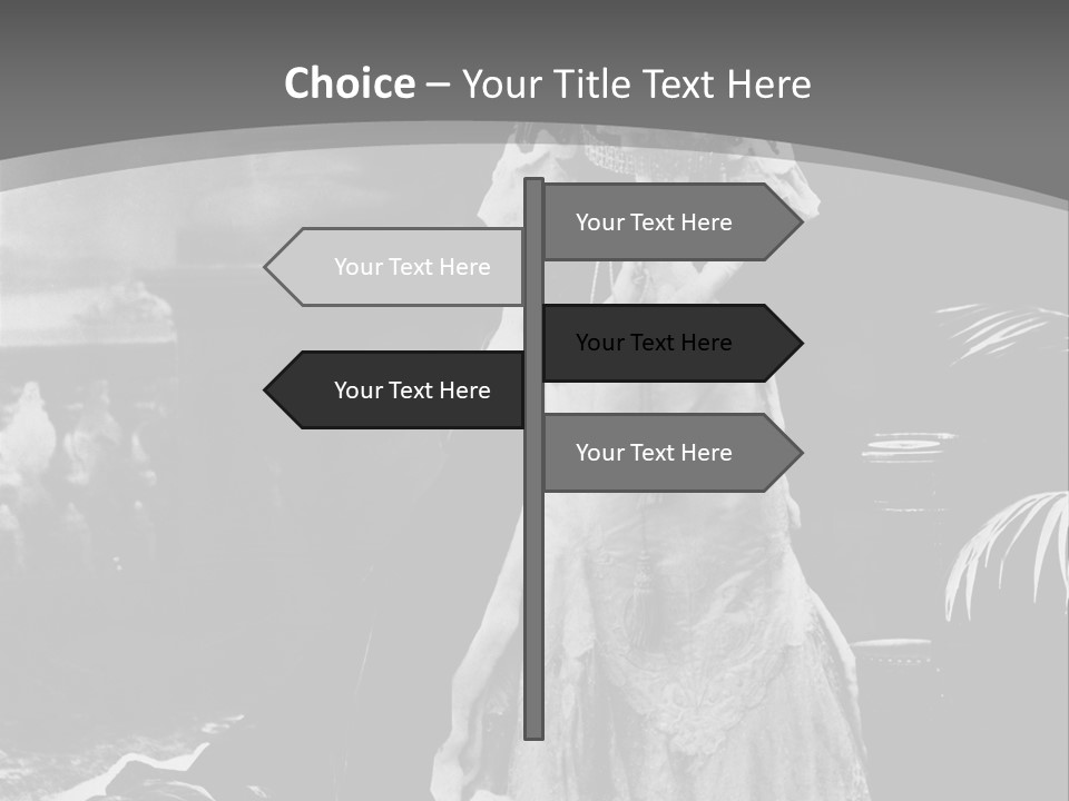 The Image Of The Queen PowerPoint Template