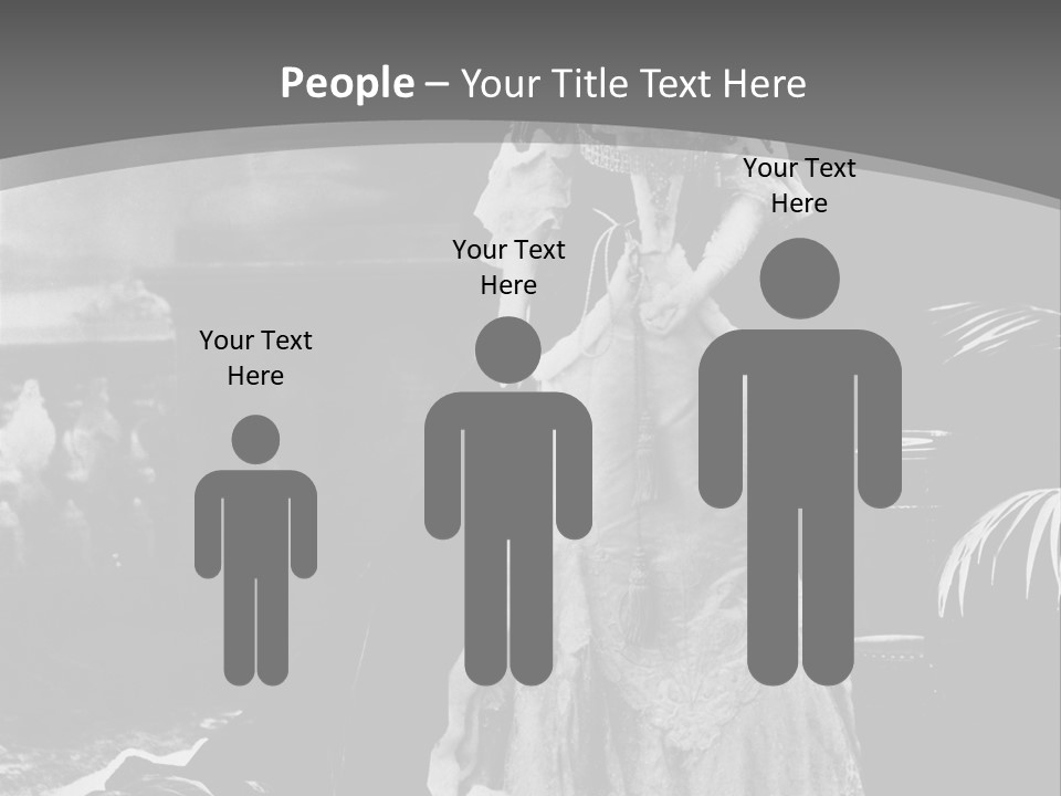 The Image Of The Queen PowerPoint Template