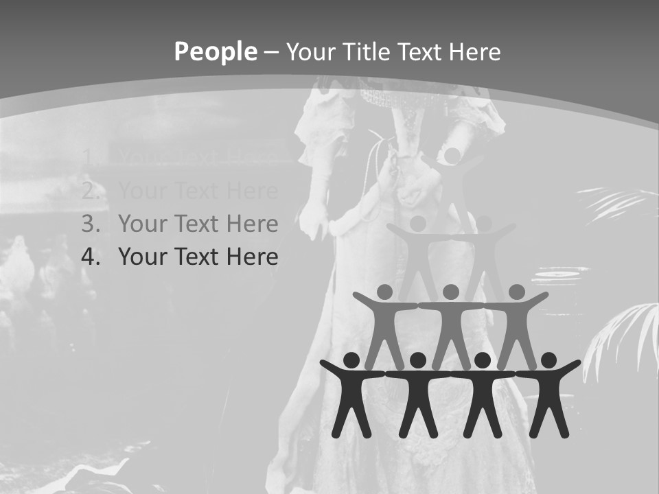 The Image Of The Queen PowerPoint Template