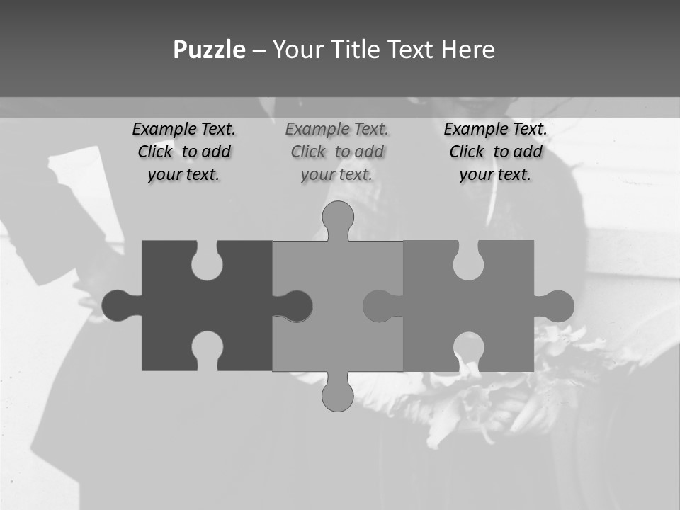 Couple Smiling PowerPoint Template