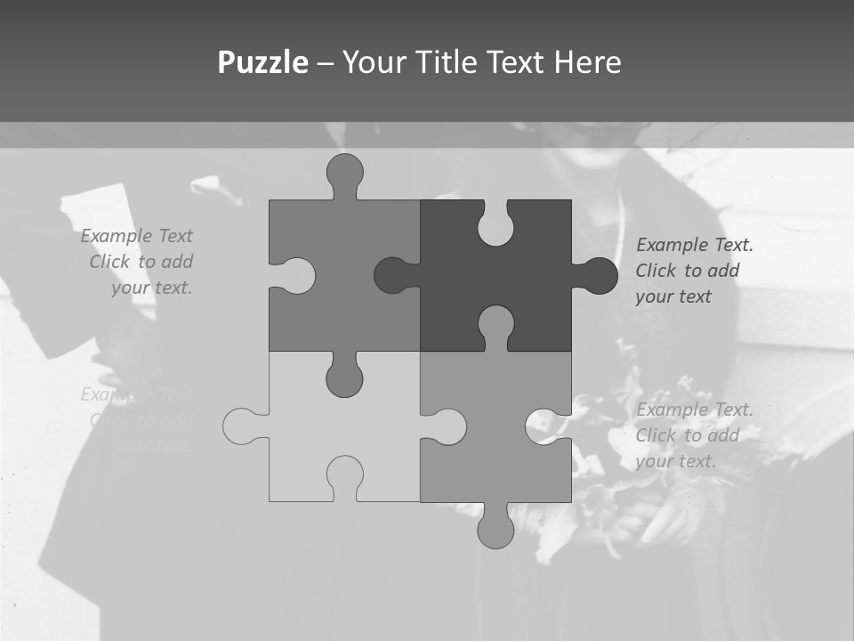 Couple Smiling PowerPoint Template