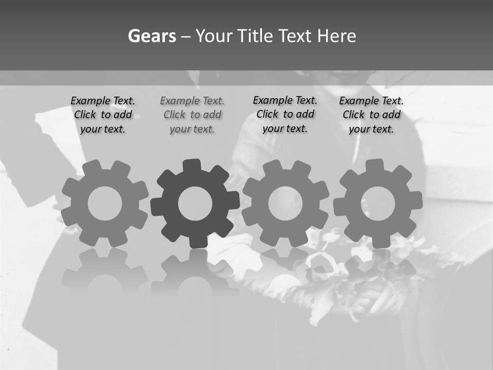 Couple Smiling PowerPoint Template