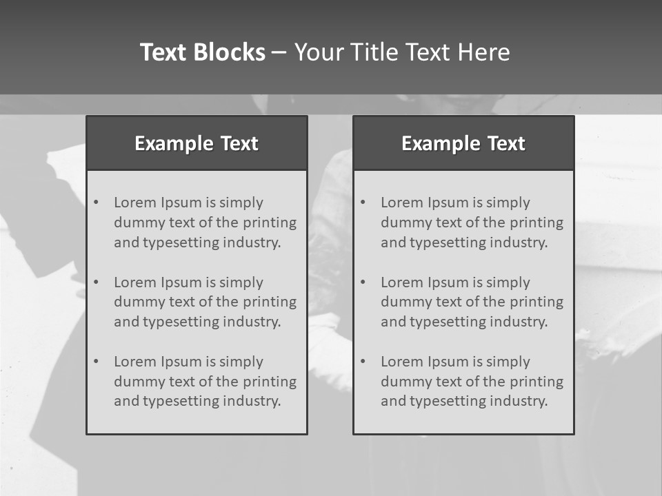 Couple Smiling PowerPoint Template