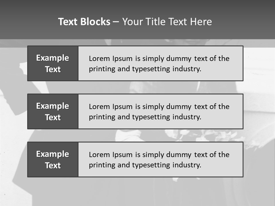 Couple Smiling PowerPoint Template