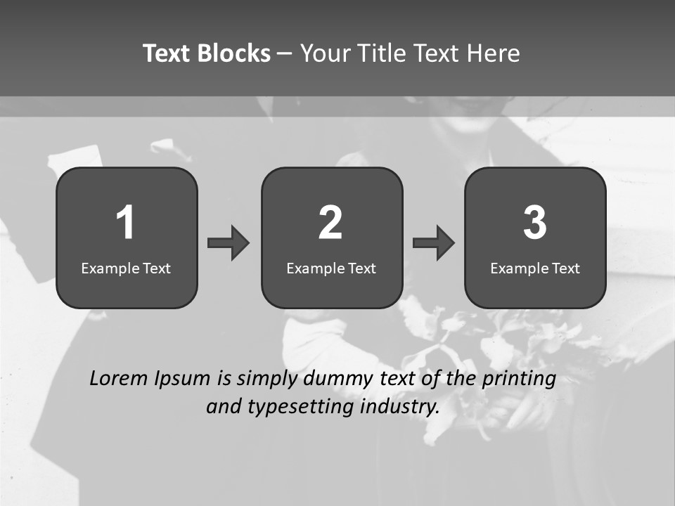 Couple Smiling PowerPoint Template