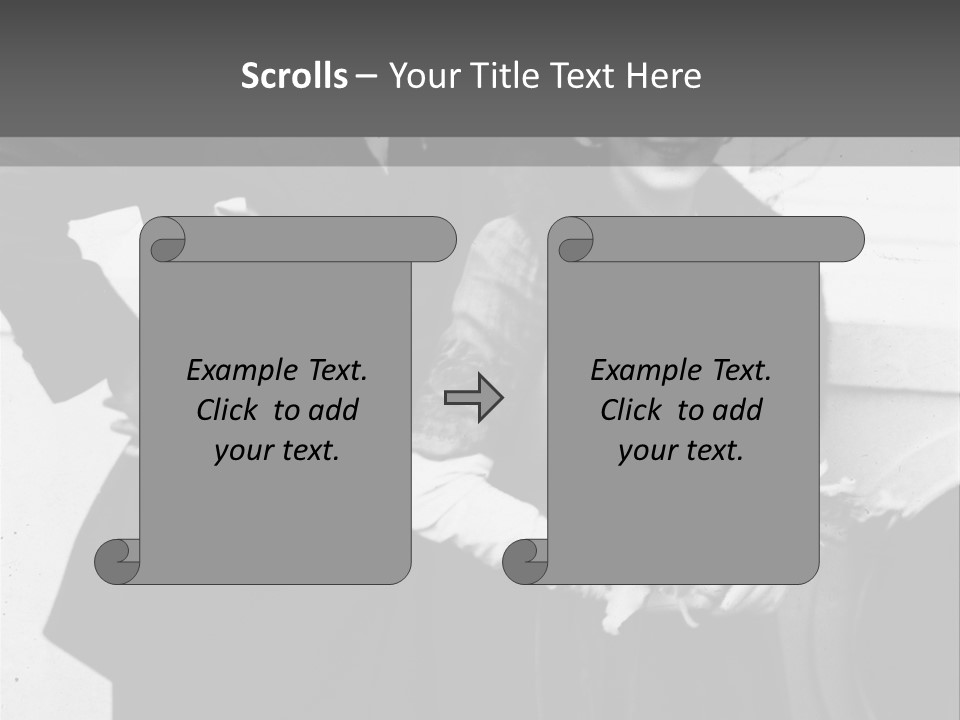 Couple Smiling PowerPoint Template