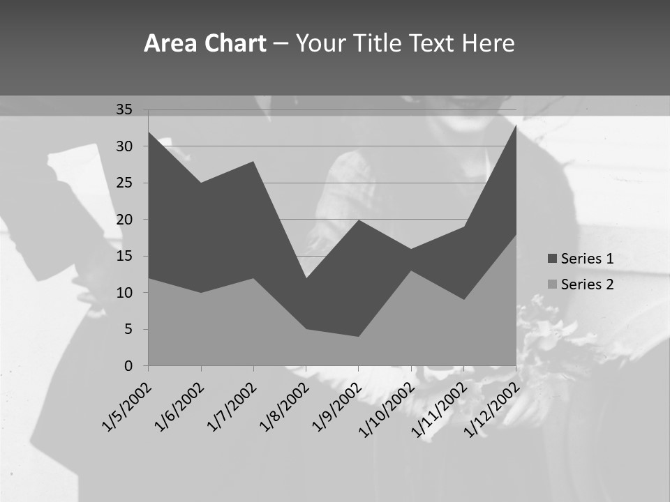 Couple Smiling PowerPoint Template