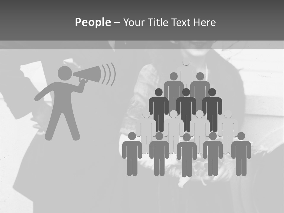 Couple Smiling PowerPoint Template