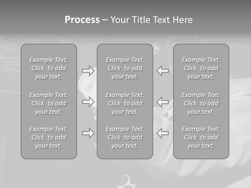 Black Saxophonist PowerPoint Template