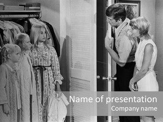 A Scene From The American Film PowerPoint Template