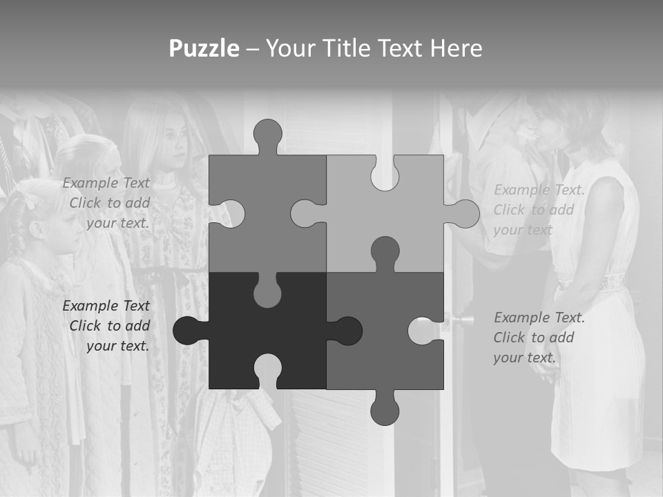 A Scene From The American Film PowerPoint Template