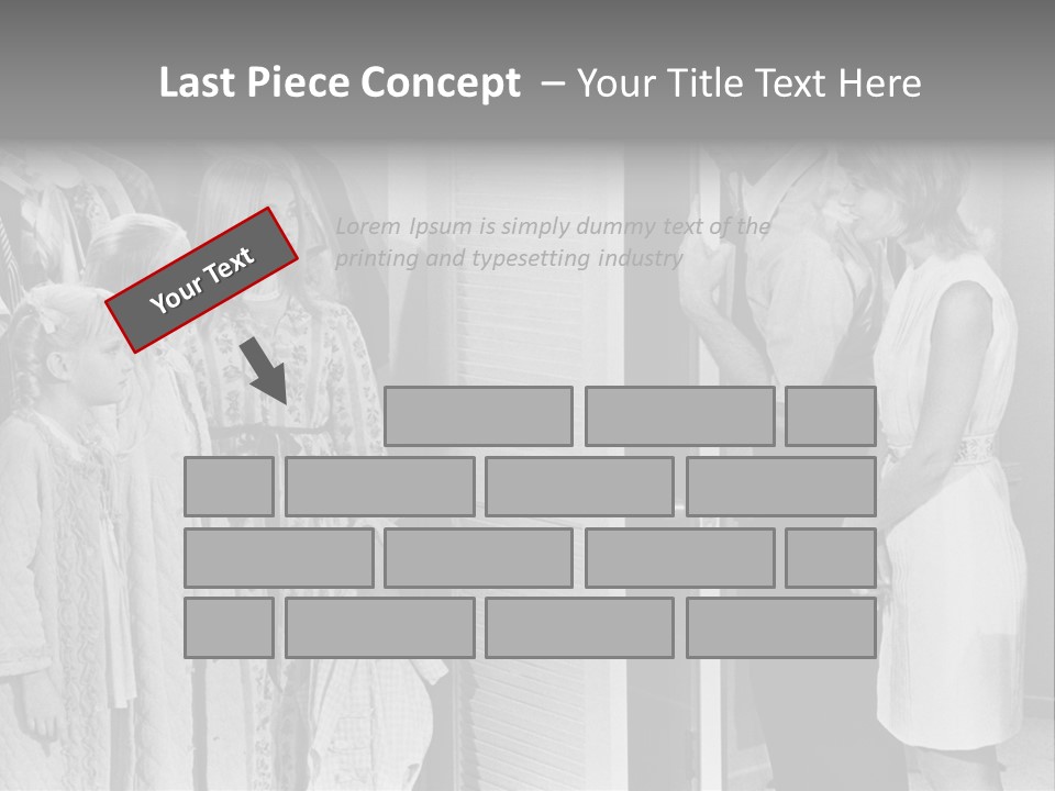 A Scene From The American Film PowerPoint Template