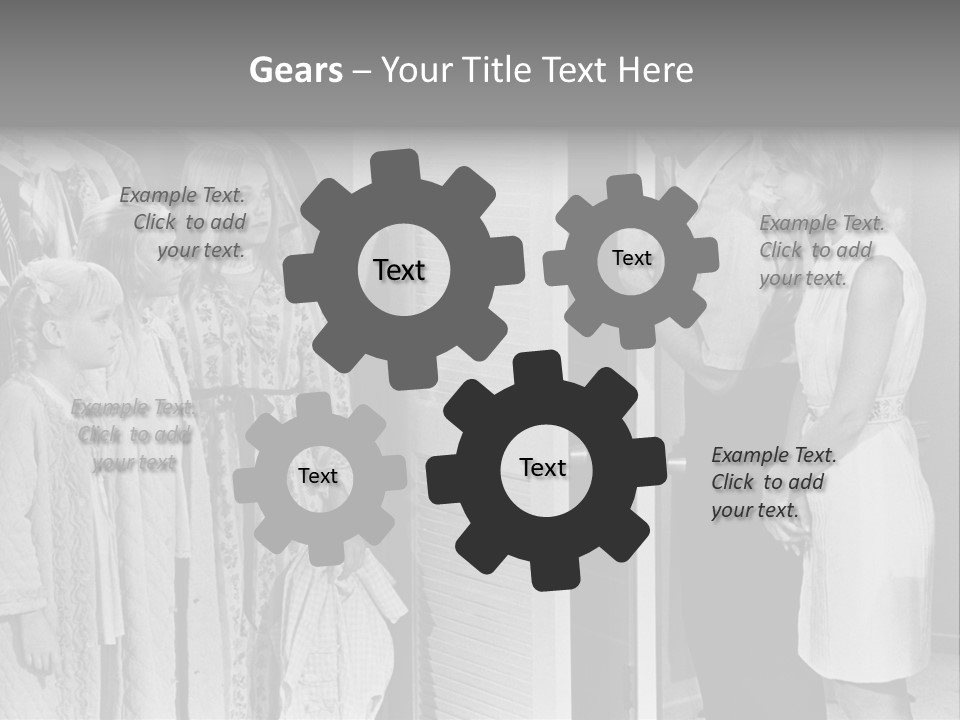 A Scene From The American Film PowerPoint Template