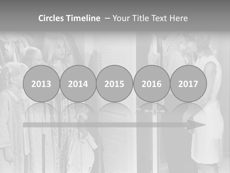 A Scene From The American Film PowerPoint Template