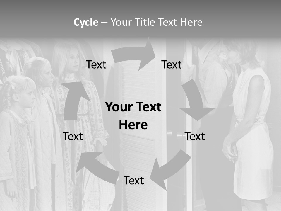 A Scene From The American Film PowerPoint Template